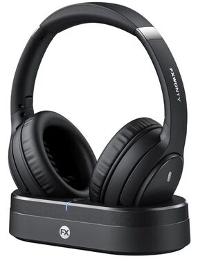 Wireless Headphones for TV, TV Headphones Wireless for Seniors with Charging Doc